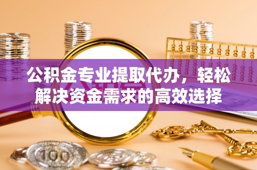 海棠公积金专业提取代办，轻松解决资金需求的高效选择