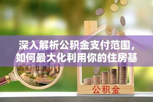 海棠深入解析公积金支付范围，如何最大化利用你的住房基金