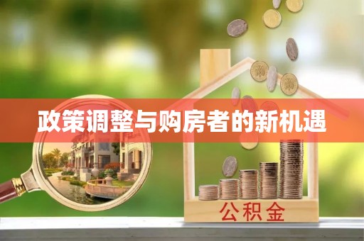 海棠政策调整与购房者的新机遇
