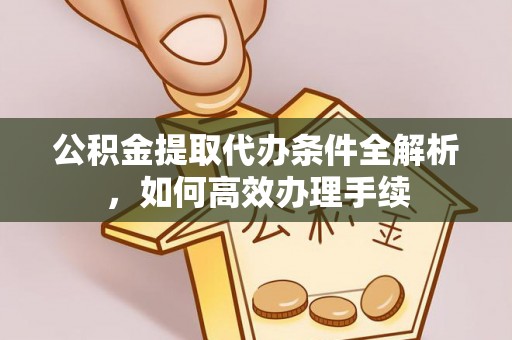 海棠公积金提取代办条件全解析，如何高效办理手续