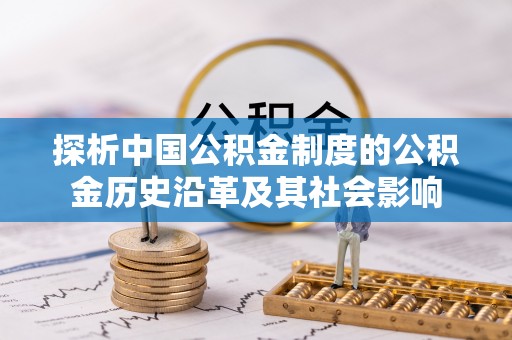海棠探析中国公积金制度的公积金历史沿革及其社会影响