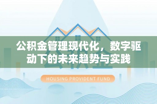 海棠公积金管理现代化，数字驱动下的未来趋势与实践