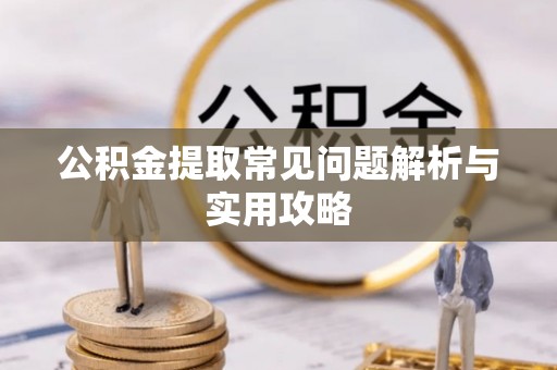 海棠公积金提取常见问题解析与实用攻略