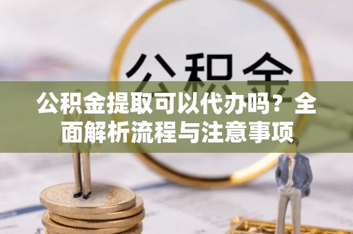 海棠公积金提取可以代办吗？全面解析流程与注意事项
