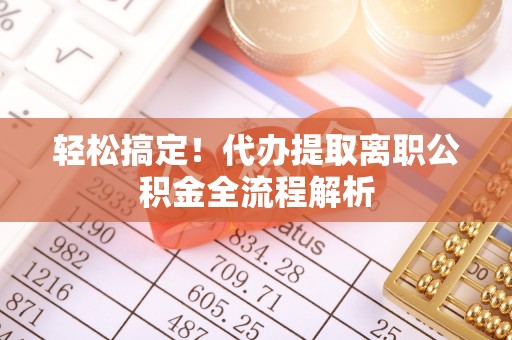 海棠轻松搞定！代办提取离职公积金全流程解析