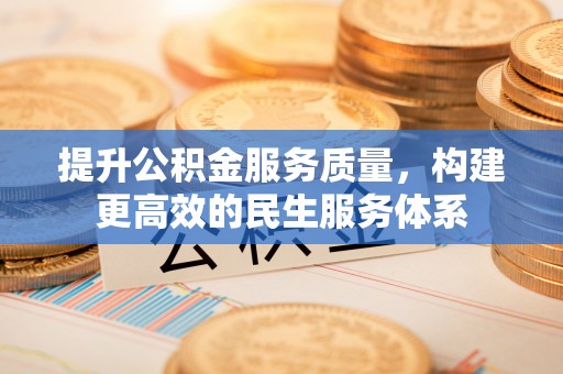 海棠提升公积金服务质量，构建更高效的民生服务体系