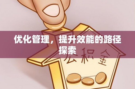 海棠优化管理，提升效能的路径探索