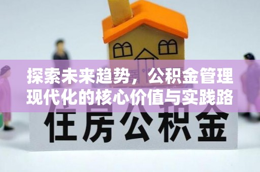 海棠探索未来趋势，公积金管理现代化的核心价值与实践路径