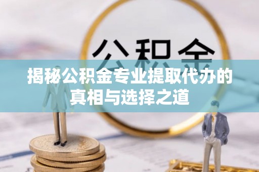 海棠揭秘公积金专业提取代办的真相与选择之道