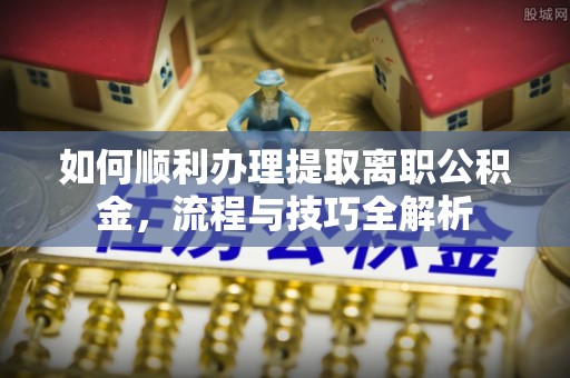 海棠如何顺利办理提取离职公积金，流程与技巧全解析