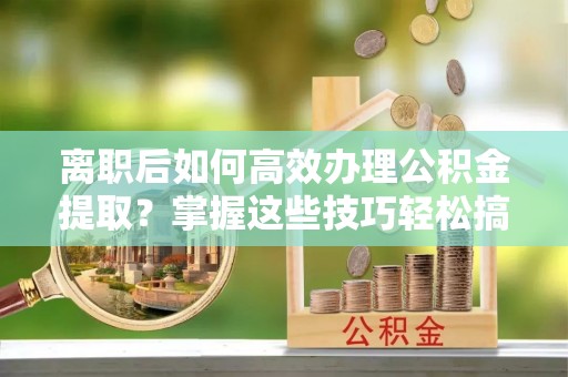 海棠离职后如何高效办理公积金提取？掌握这些技巧轻松搞定
