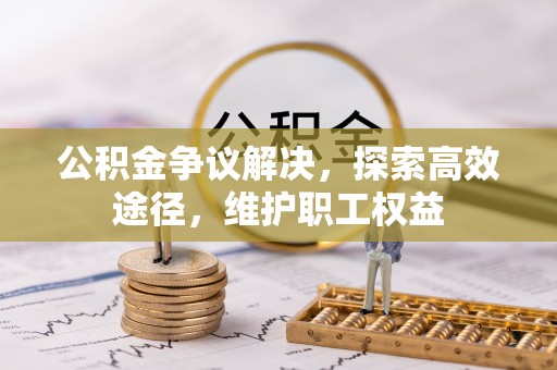 海棠公积金争议解决，探索高效途径，维护职工权益