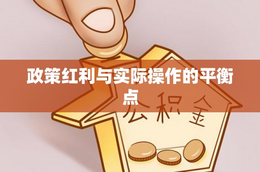 海棠政策红利与实际操作的平衡点