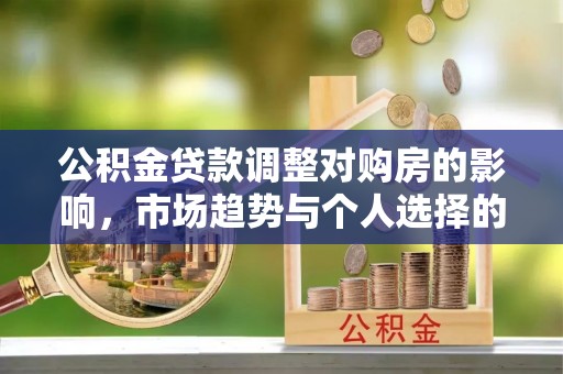 海棠公积金贷款调整对购房的影响，市场趋势与个人选择的深度解析