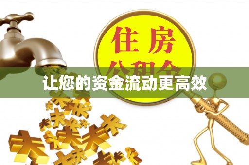海棠让您的资金流动更高效