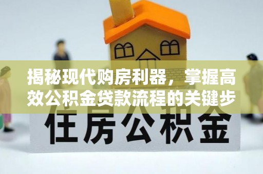 海棠揭秘现代购房利器，掌握高效公积金贷款流程的关键步骤