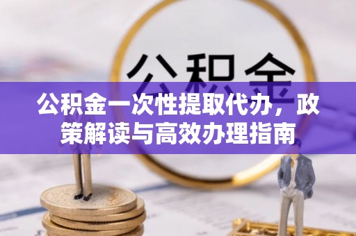 海棠公积金一次性提取代办，政策解读与高效办理指南