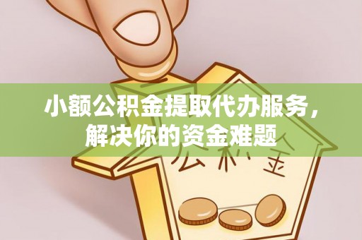 海棠小额公积金提取代办服务，解决你的资金难题