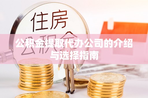 海棠公积金提取代办公司的介绍与选择指南