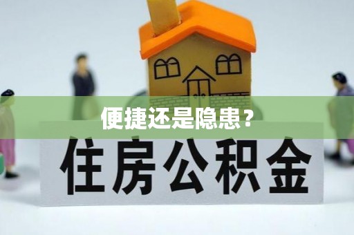 海棠便捷还是隐患？