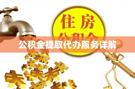 海棠公积金提取代办服务详解