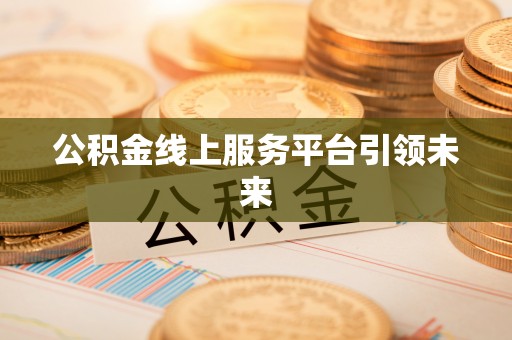 海棠公积金线上服务平台引领未来