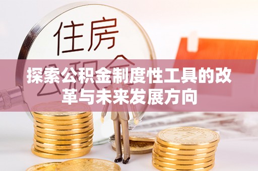 海棠探索公积金制度性工具的改革与未来发展方向