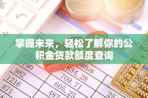 海棠掌握未来，轻松了解你的公积金贷款额度查询