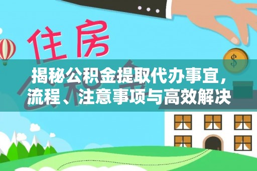 海棠揭秘公积金提取代办事宜，流程、注意事项与高效解决方案