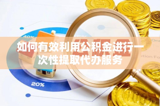 海棠如何有效利用公积金进行一次性提取代办服务