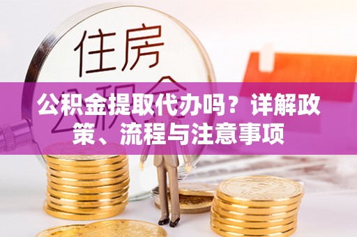 海棠公积金提取代办吗？详解政策、流程与注意事项