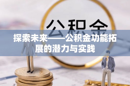 海棠探索未来——公积金功能拓展的潜力与实践