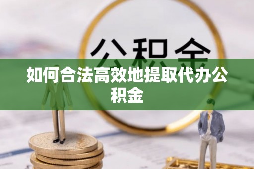 海棠如何合法高效地提取代办公积金