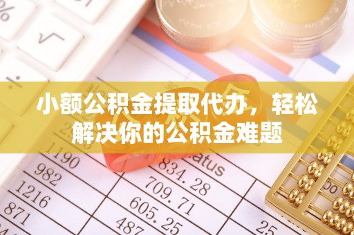 海棠小额公积金提取代办，轻松解决你的公积金难题