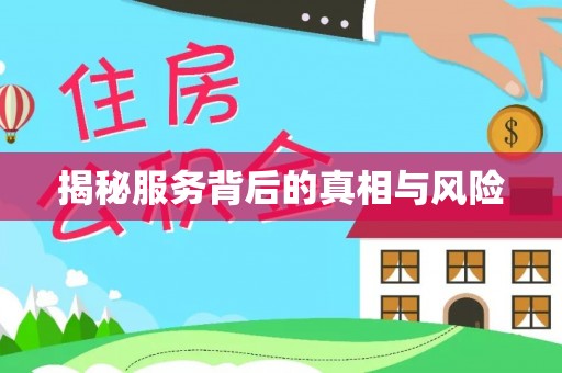 海棠揭秘服务背后的真相与风险