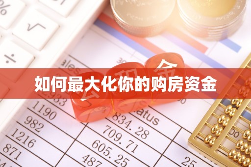 海棠如何最大化你的购房资金
