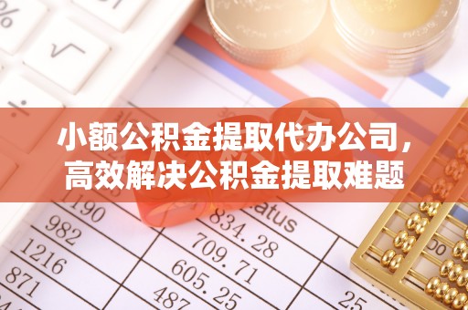 海棠小额公积金提取代办公司，高效解决公积金提取难题