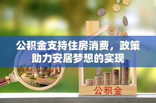 海棠公积金支持住房消费，政策助力安居梦想的实现