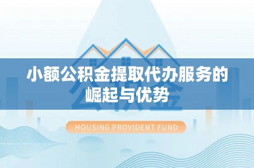 海棠小额公积金提取代办服务的崛起与优势