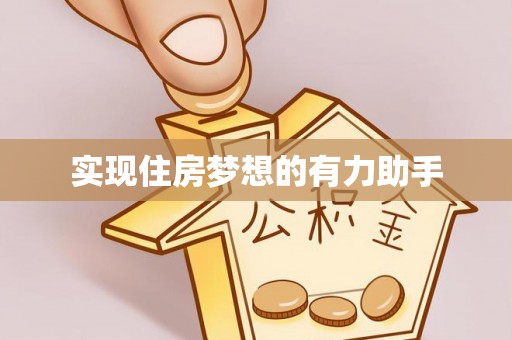 海棠实现住房梦想的有力助手
