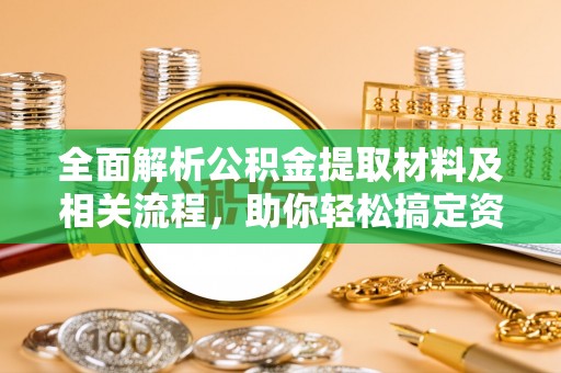海棠全面解析公积金提取材料及相关流程，助你轻松搞定资金提取
