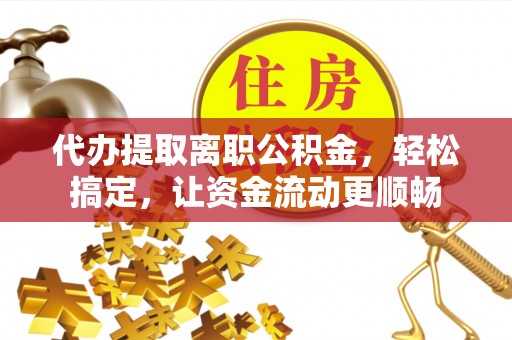 海棠代办提取离职公积金，轻松搞定，让资金流动更顺畅