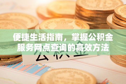 海棠便捷生活指南，掌握公积金服务网点查询的高效方法