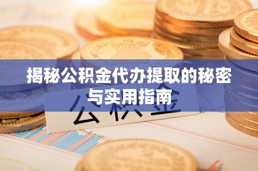 海棠揭秘公积金代办提取的秘密与实用指南