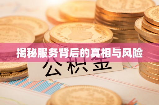 海棠揭秘服务背后的真相与风险